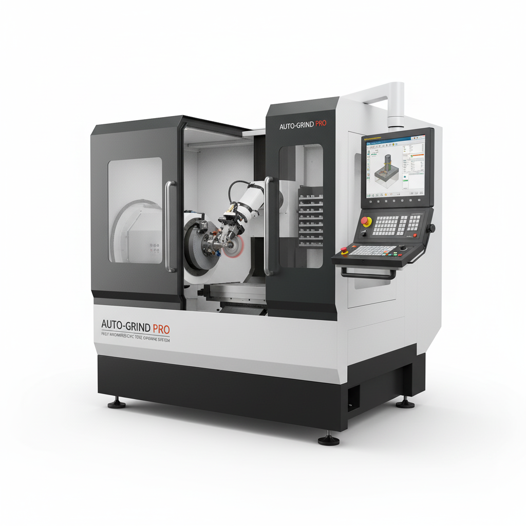 全自動溝入れインサート研削盤