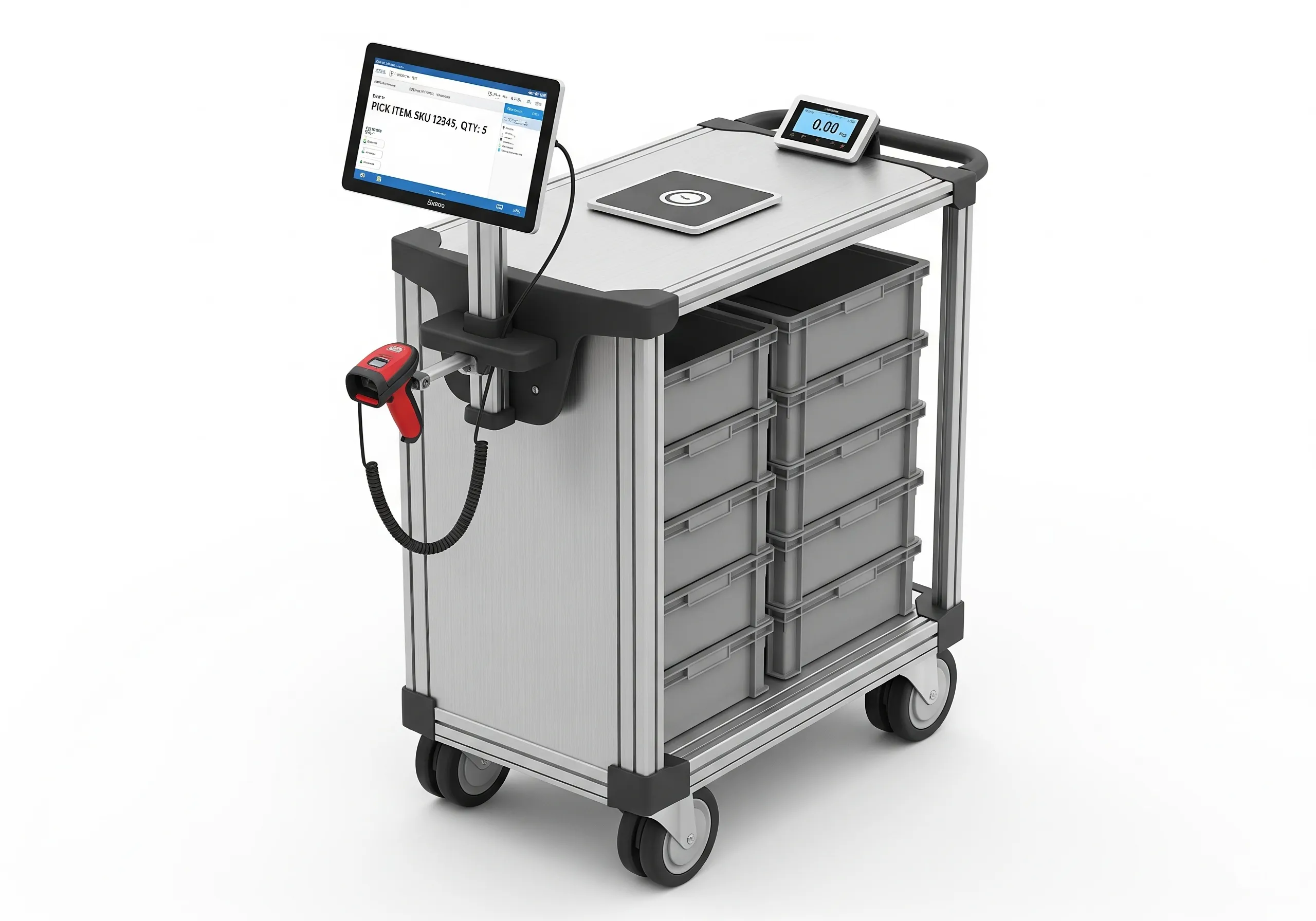 計量器内蔵ピッキングカートシステム​