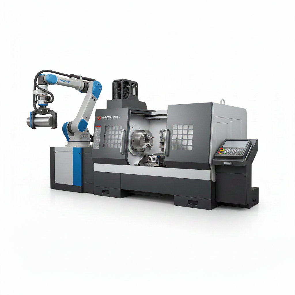 CNC2スピンドル2タレット精密旋盤