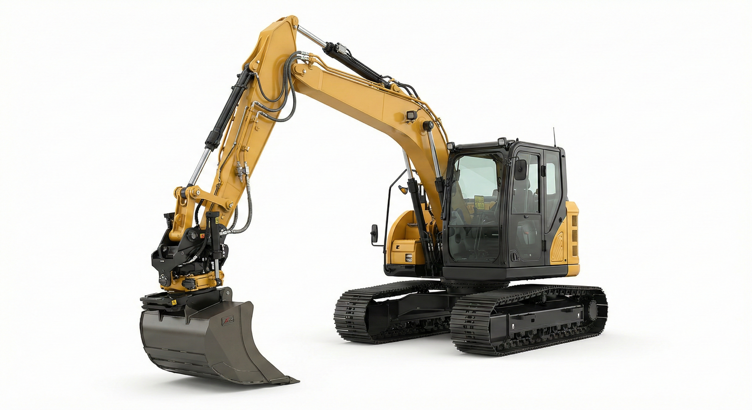 クボタU-55-6E Tiltrotator Package