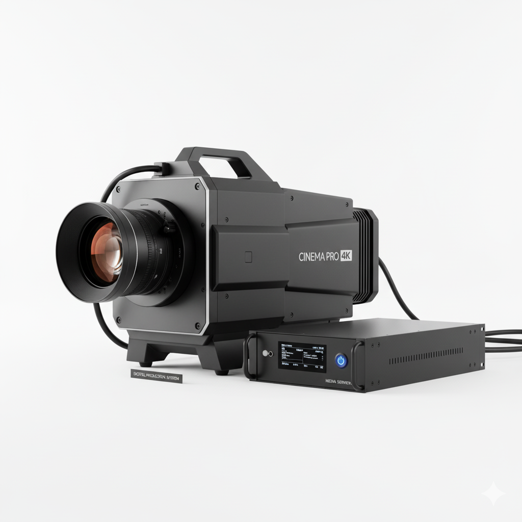 DLP Cinema®レーザープロジェクター NC2041L＋ドルビー インテグレーデッドメディアサーバー IMS3000(2TB)