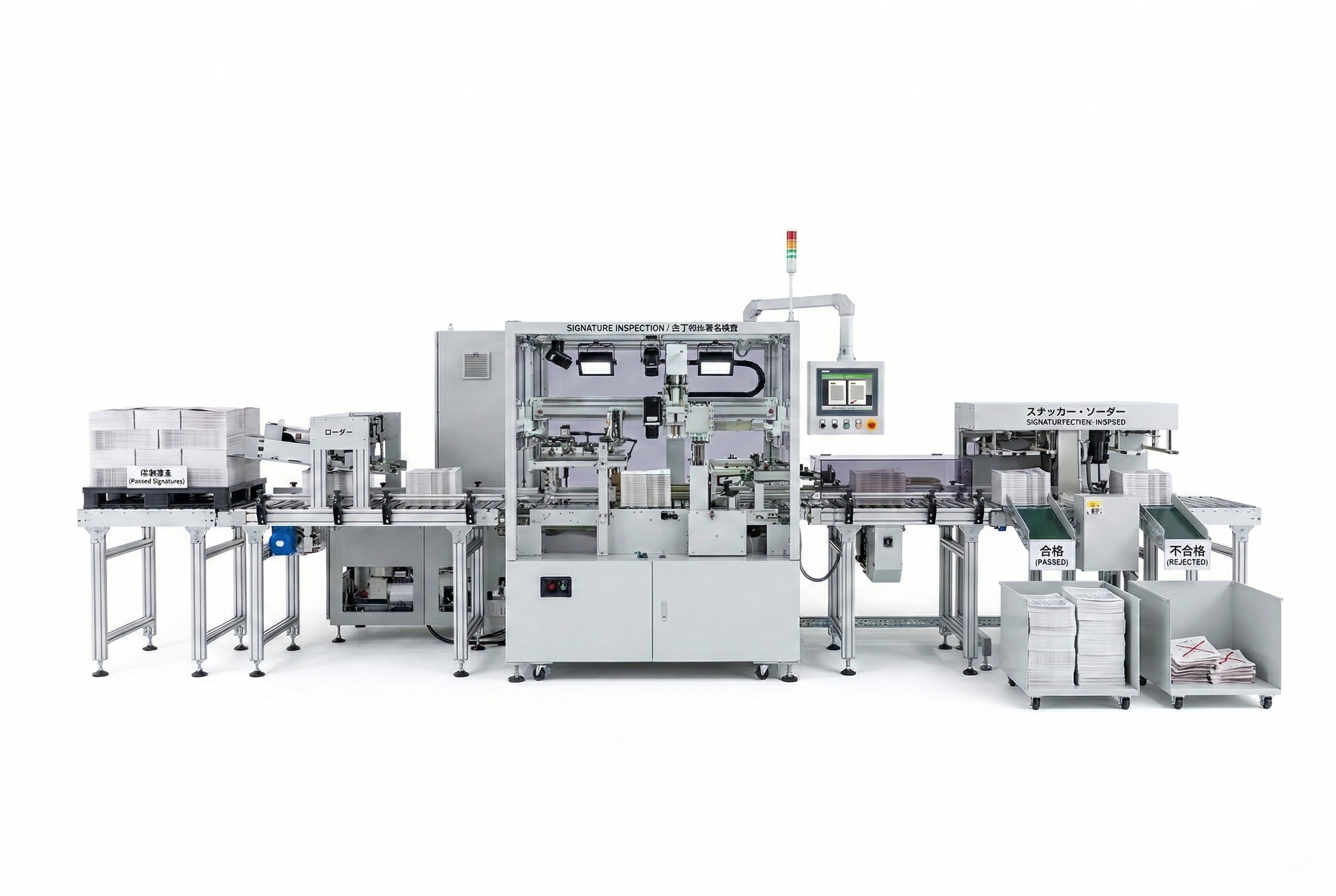 乱丁防止検査装置DUO