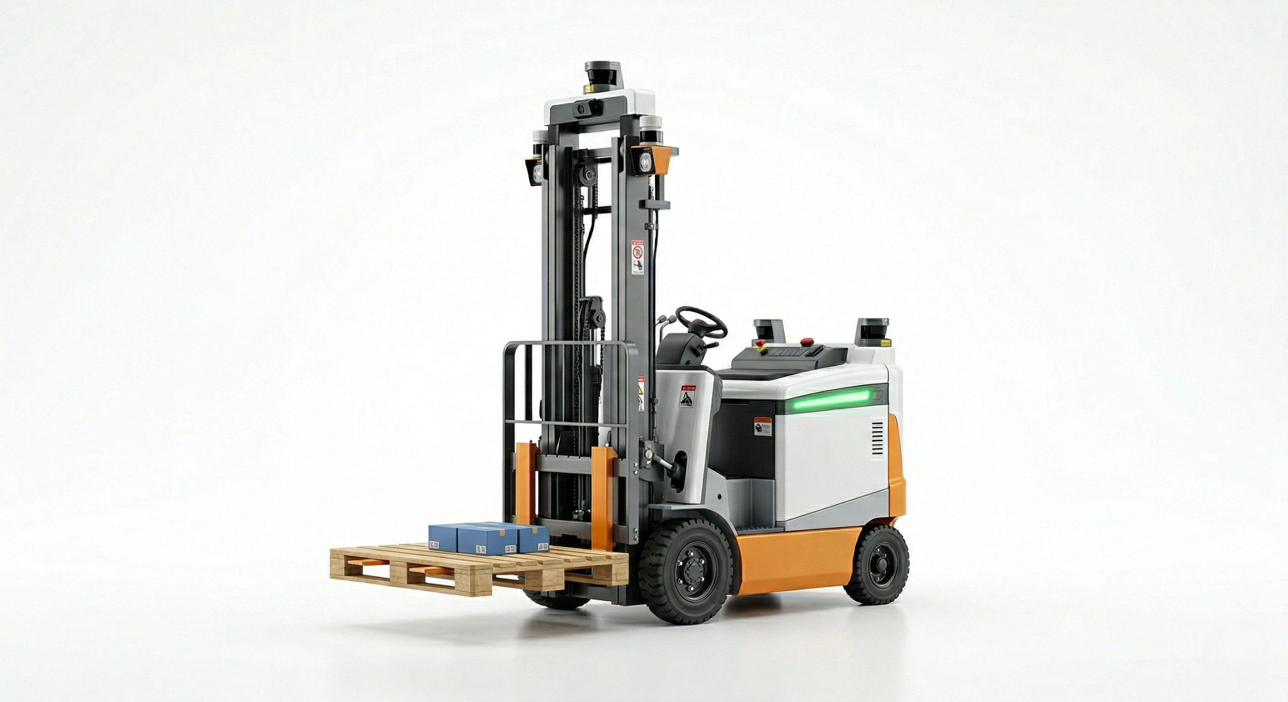 無人フォークリフト